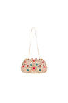 Multicolour Embellished Clutch Bag