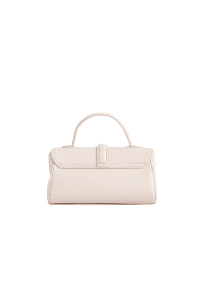 White Top Handle Crossbody Bag