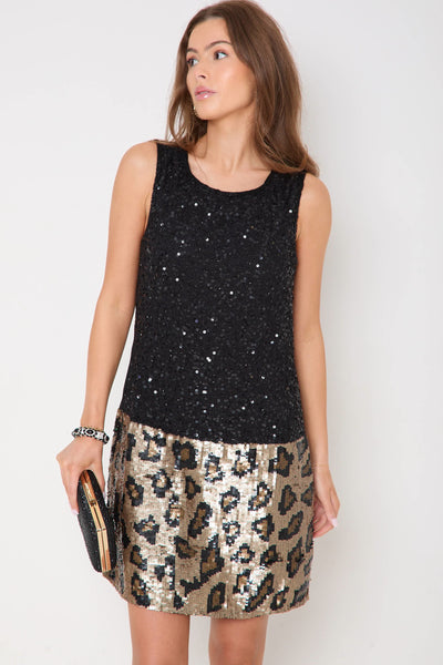 Black Glitter Evening Clutch Bag