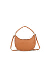 Brown Half Moon Shoulder Bag