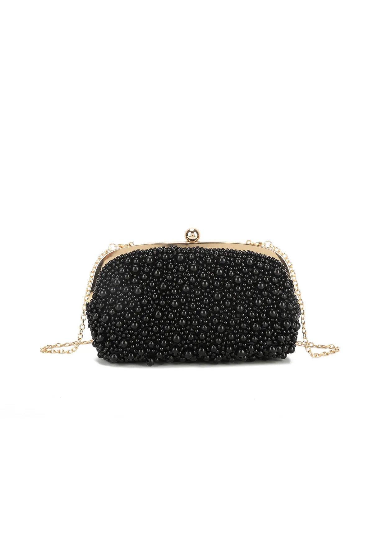 Black Pearl Clutch Bag