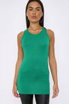 Green Racerback Vest Top