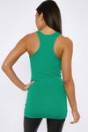 Green Racerback Vest Top