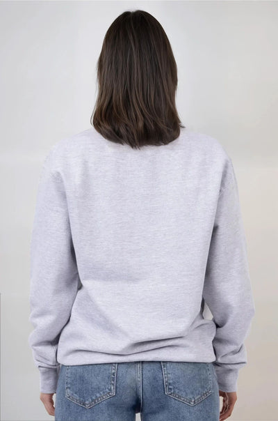 Grey Yoga Printed Sweatshirt