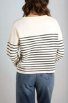 Stone 'Amour' Stripe Jumper