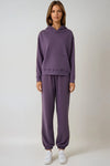 Purple Hoodie And Joggers Co Ord Set